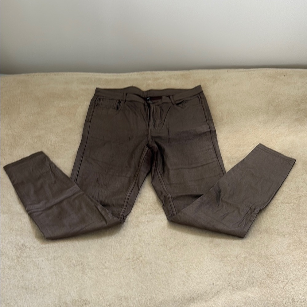 Women's Brown Skinny Pants